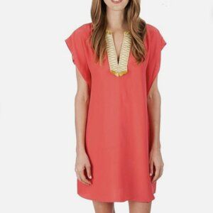 Elaine Turner pink salmon Top